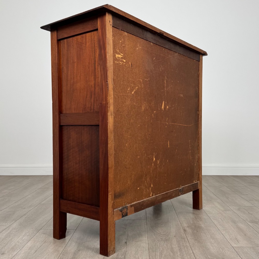 Antique 20th Century Good Quality Cupboard In Mahogany  View V