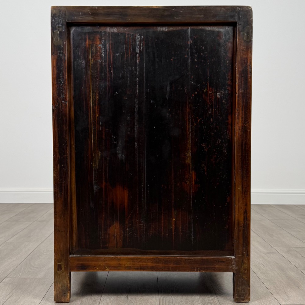  Antique 20th Century Chinese Cabinet In Oak  View VI