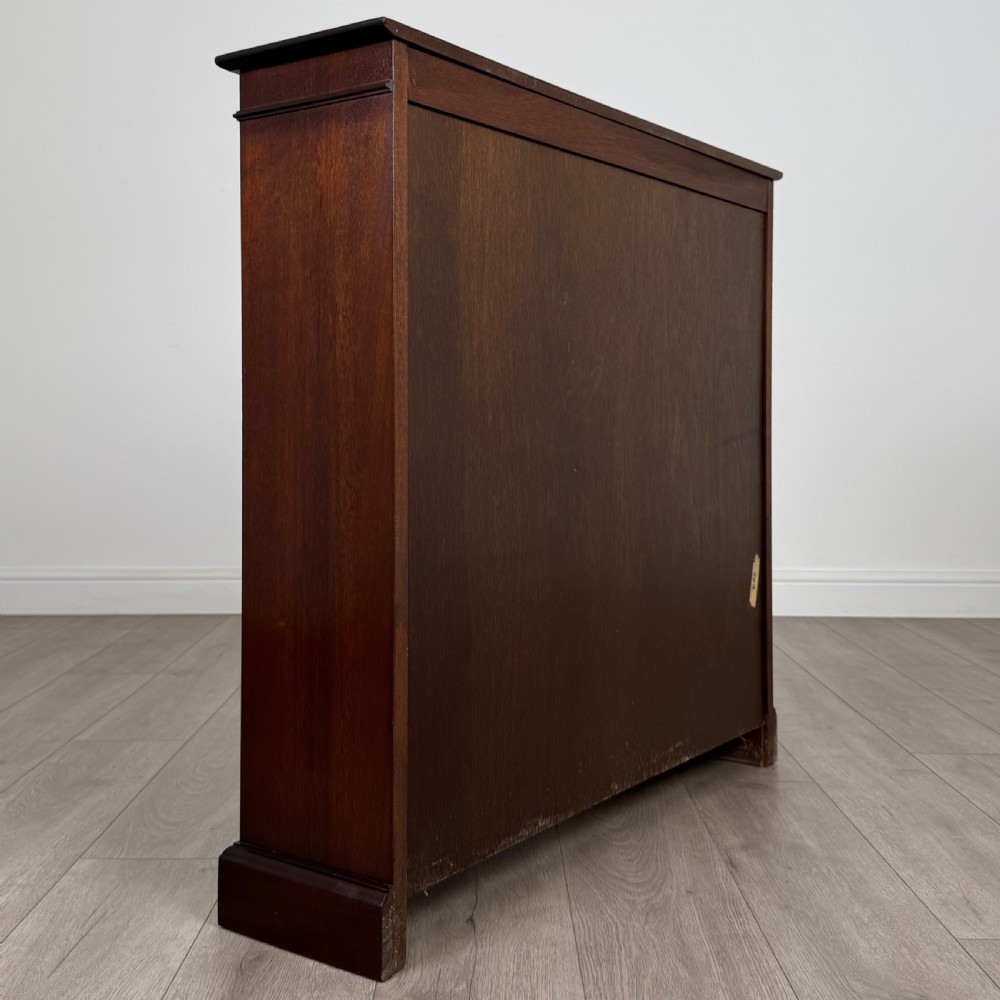Antique 20th Century Open Bookcase In Mahogany  View VI