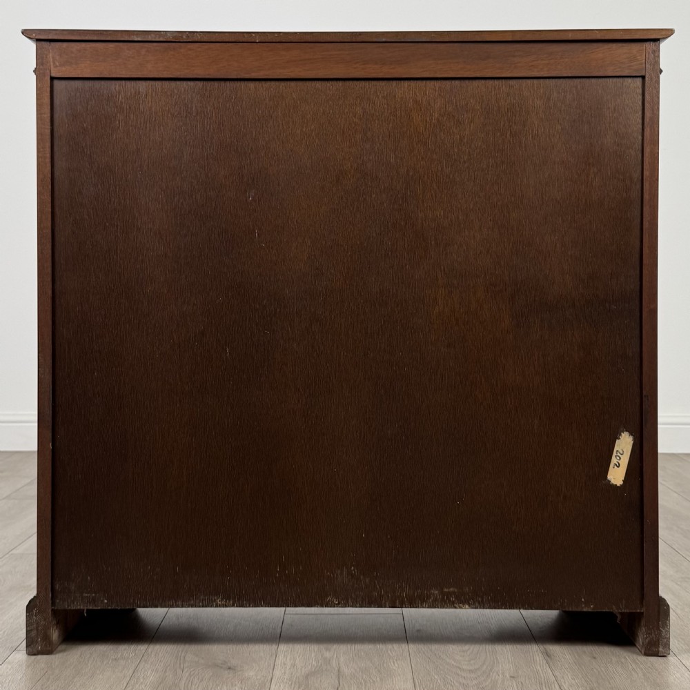 Antique 20th Century Open Bookcase In Mahogany  View VII