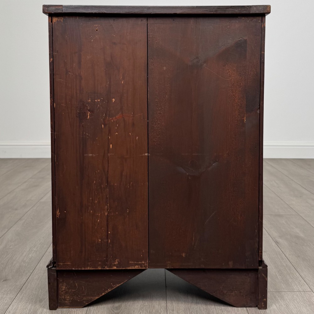 Antique 18th Century Small Mahogany Chest Of Drawers  View V