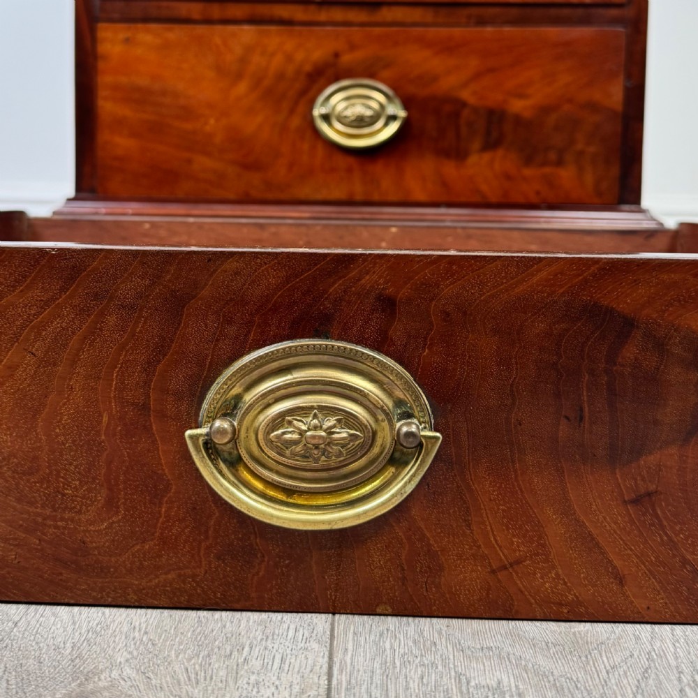 Antique 18th Century Small Mahogany Chest Of Drawers  View XI