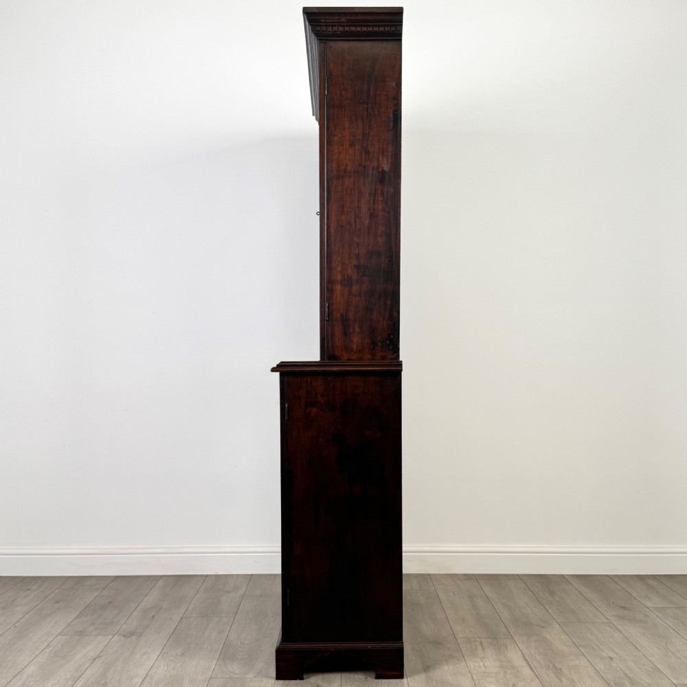 Antique 19th Century Astral Glazed Bookcase In Mahogany  View V