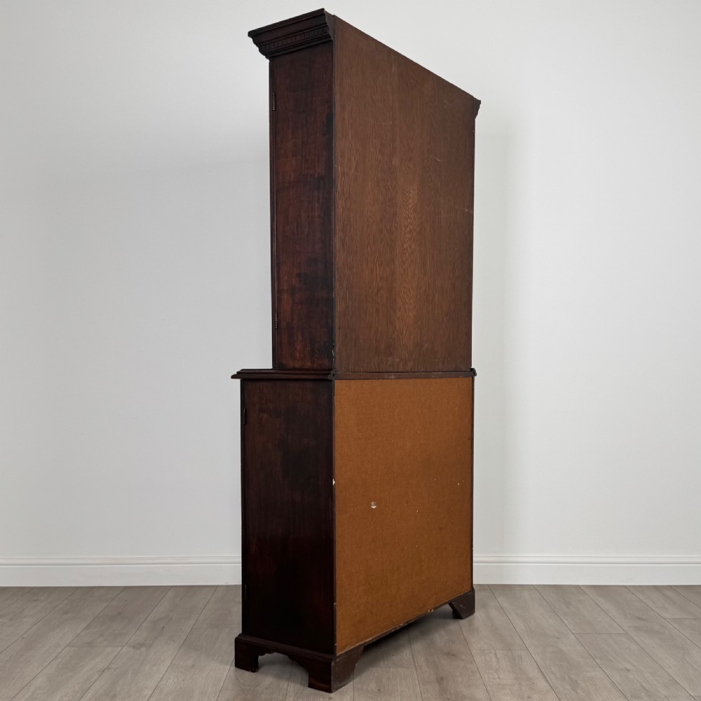 Antique 19th Century Astral Glazed Bookcase In Mahogany  View VI