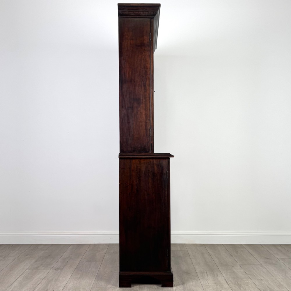 Antique 19th Century Astral Glazed Bookcase In Mahogany  View IX