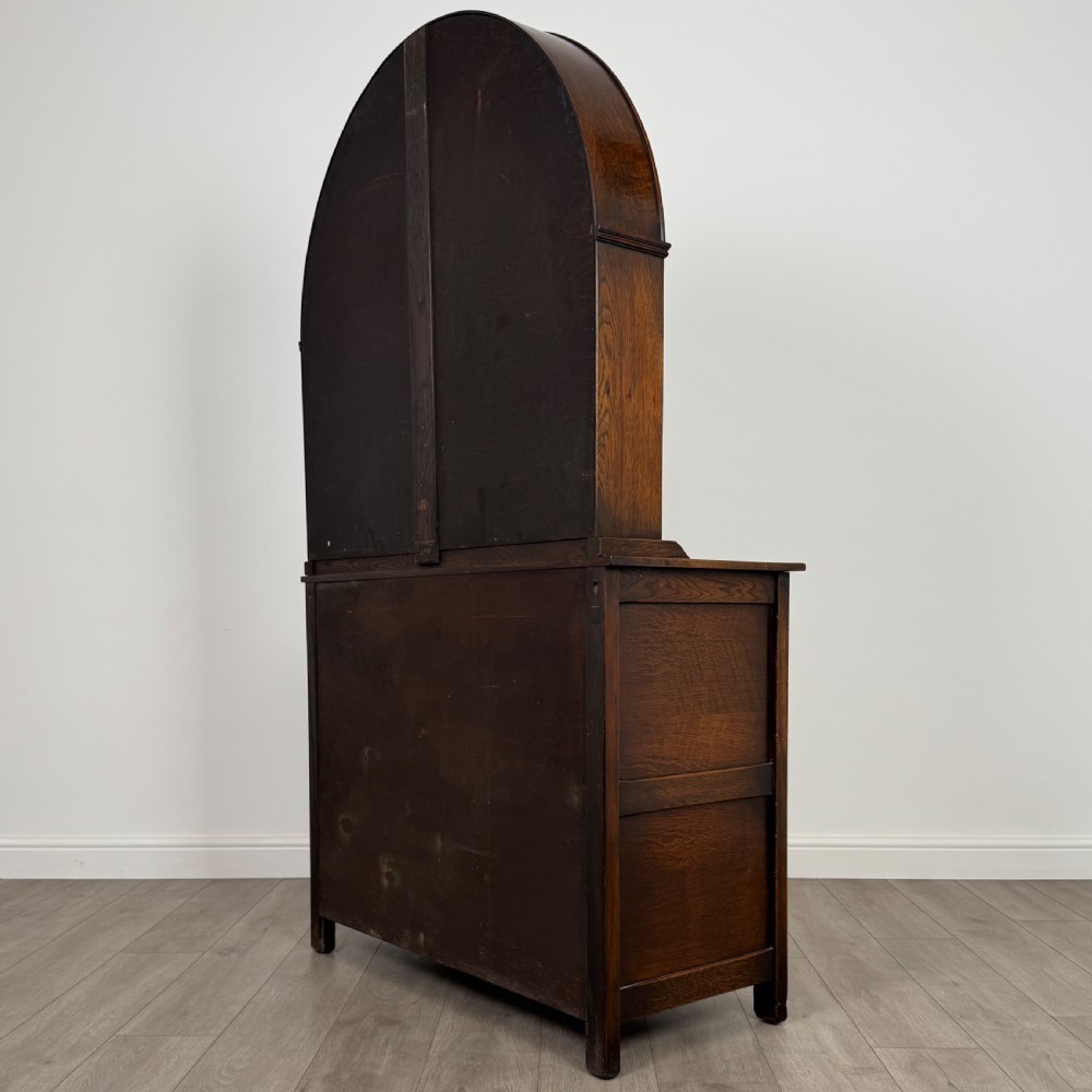  Antique 20th Century Good Quality Dresser In Oak  View VII