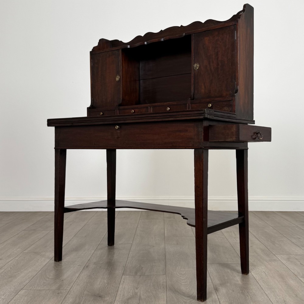 Antique 18th Century Unusual Desk In Mahogany View III