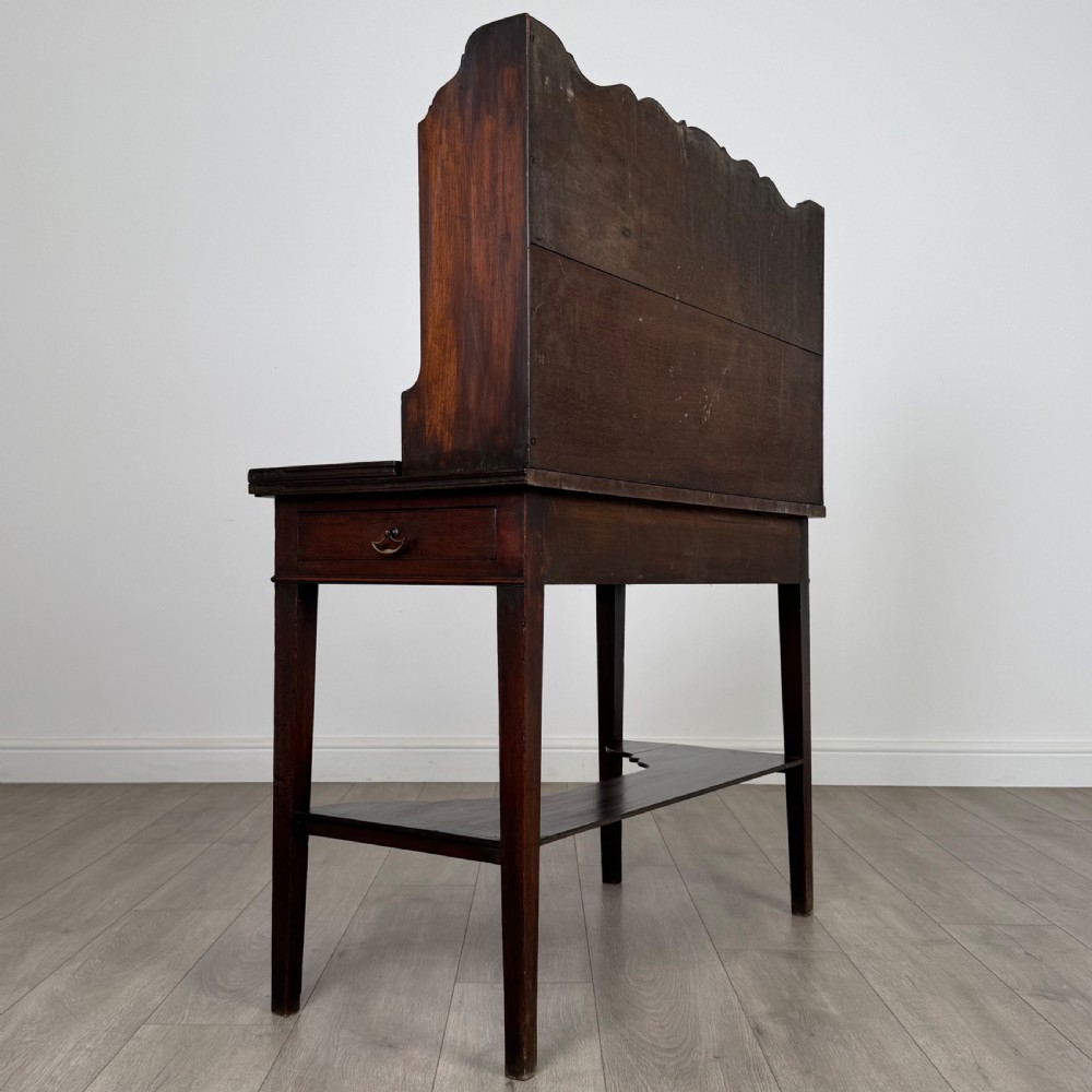 Antique 18th Century Unusual Desk In Mahogany View V