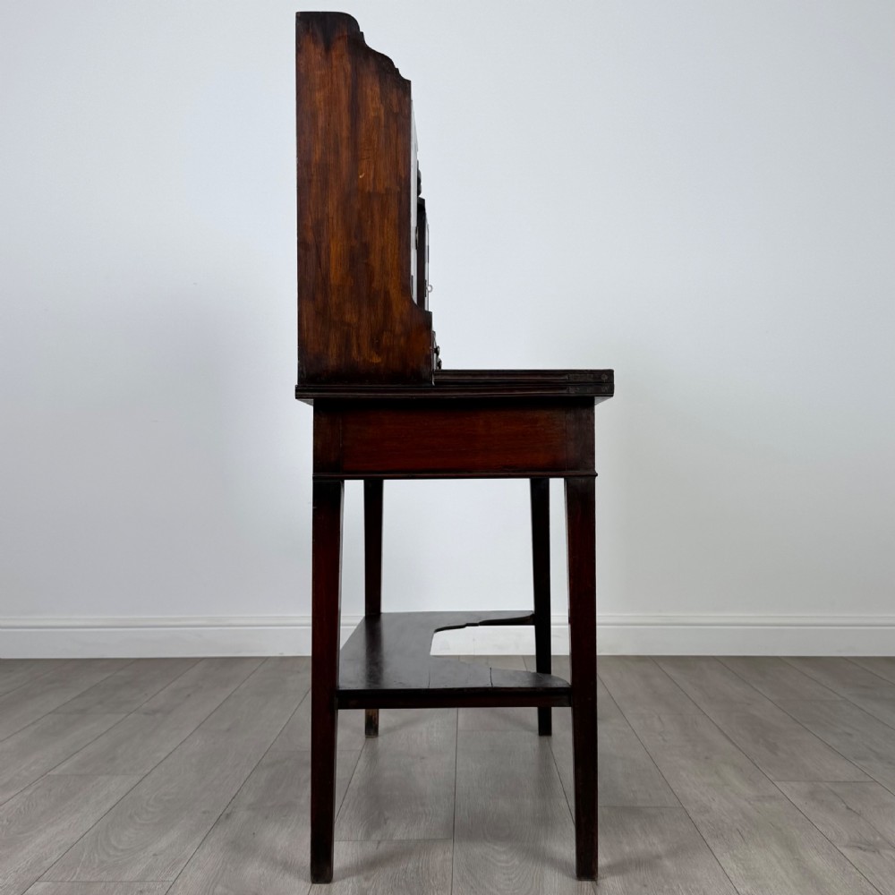 Antique 18th Century Unusual Desk In Mahogany View VIII