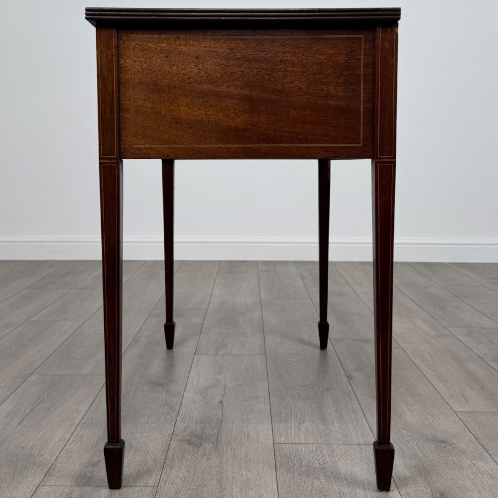 Antique 20th Century Georgian Style Mahogany Writing Table  View III
