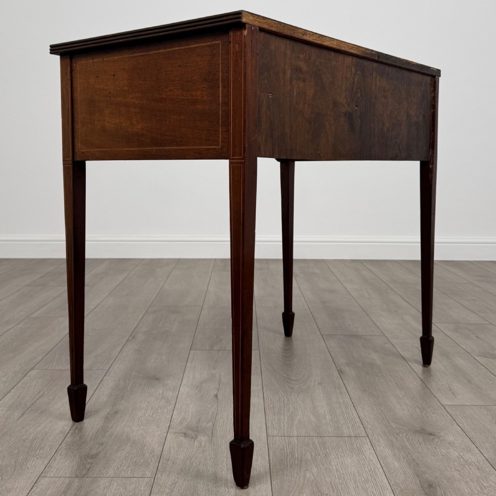 Antique 20th Century Georgian Style Mahogany Writing Table  View IV