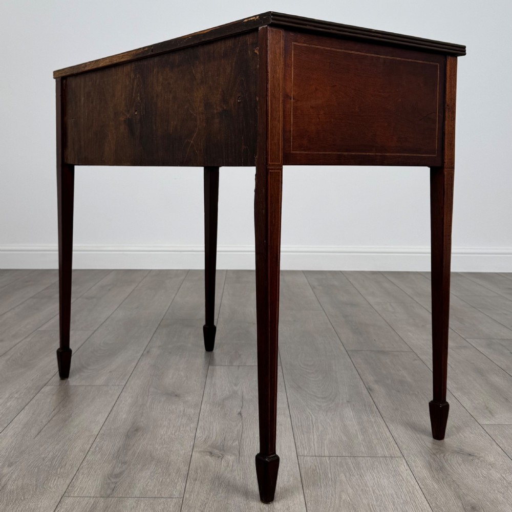 Antique 20th Century Georgian Style Mahogany Writing Table  View VI