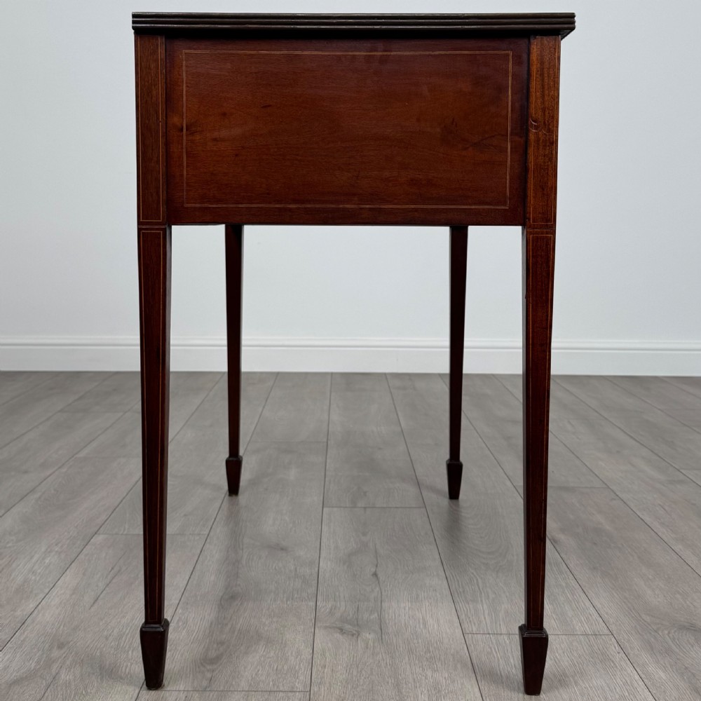 Antique 20th Century Georgian Style Mahogany Writing Table  View VII