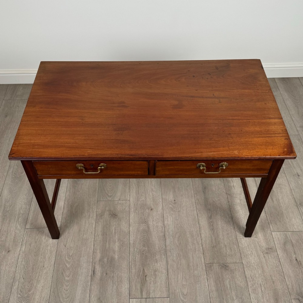  Antique 18th Century Writing Table In Mahogany  View IX