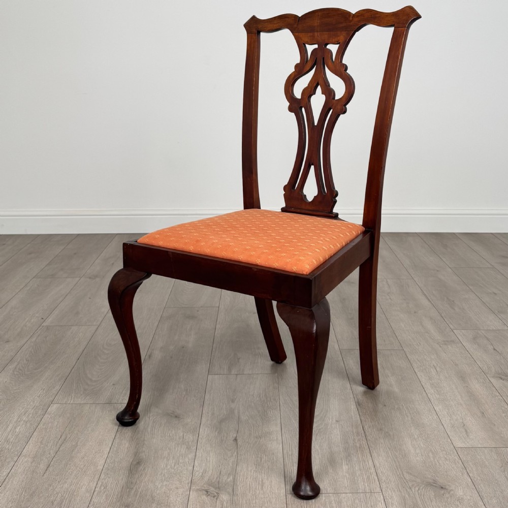 Antique 20th Century Set Of 8 Good Quality Dining Chairs View IV