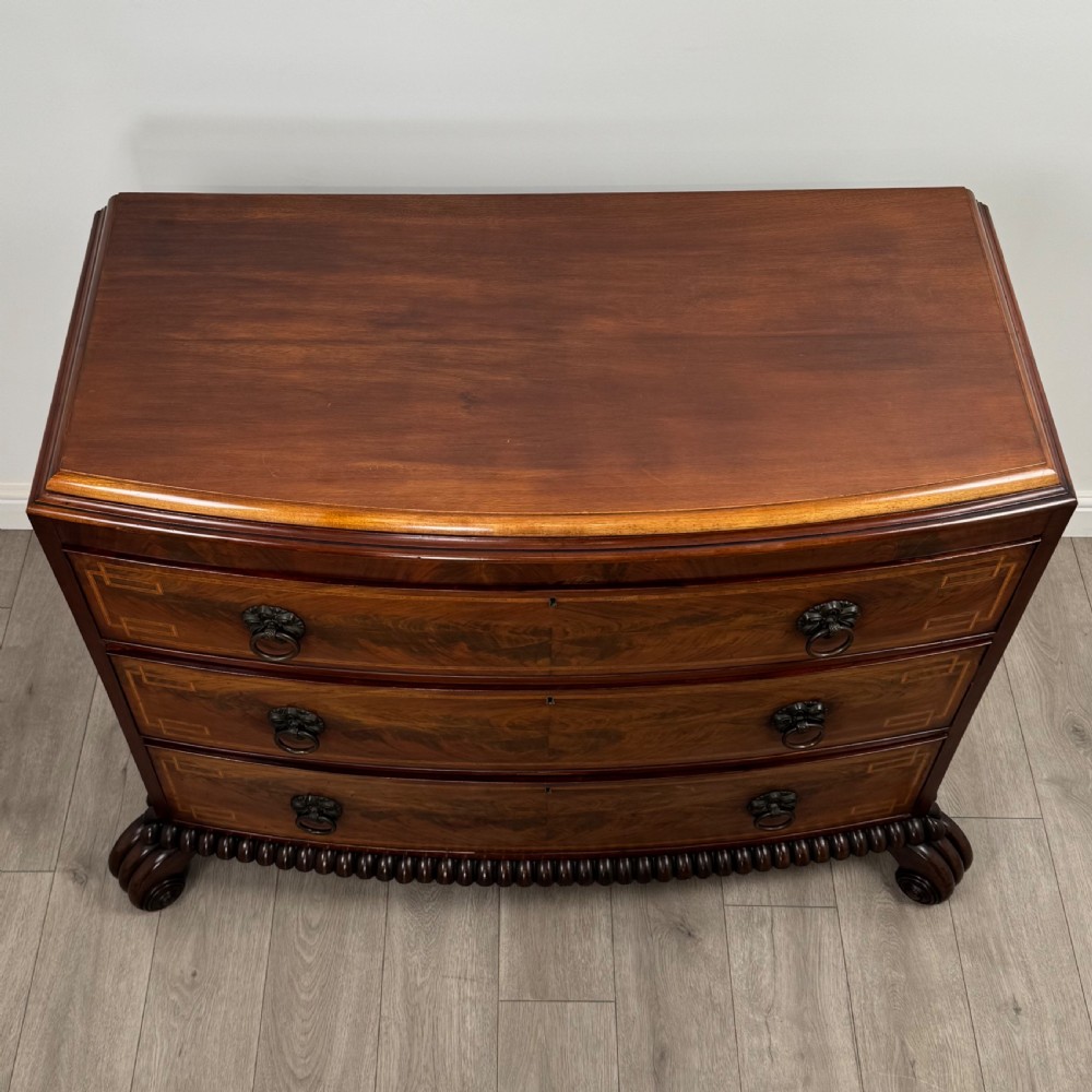 Antique 19th Century Chest Of Drawers In Mahogany  View IX