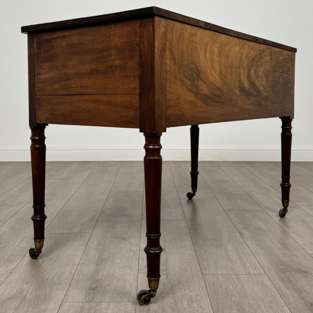 Antique 18th Century Writing Table In Mahogany  View IV