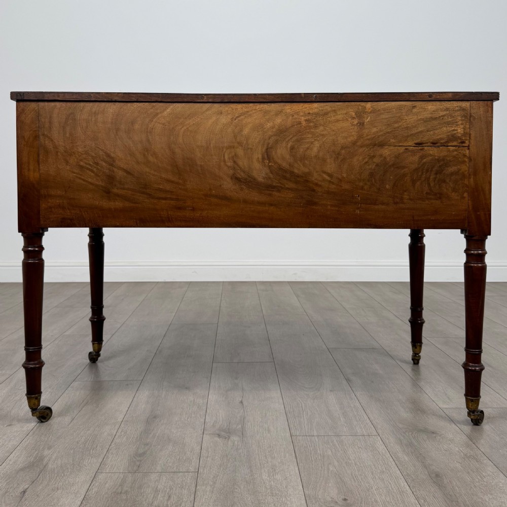 Antique 18th Century Writing Table In Mahogany  View V