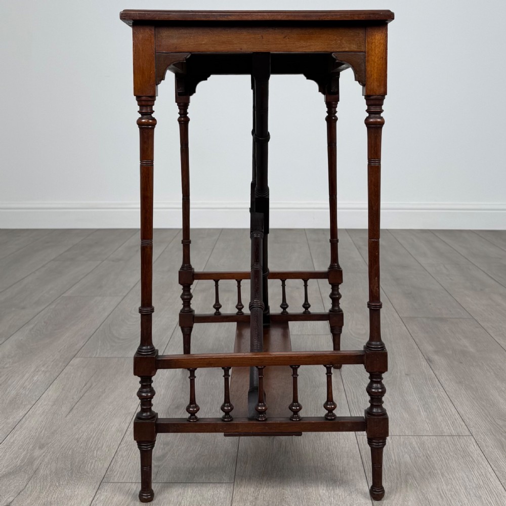 Antique 19th Century Side Table In Mahogany  View III