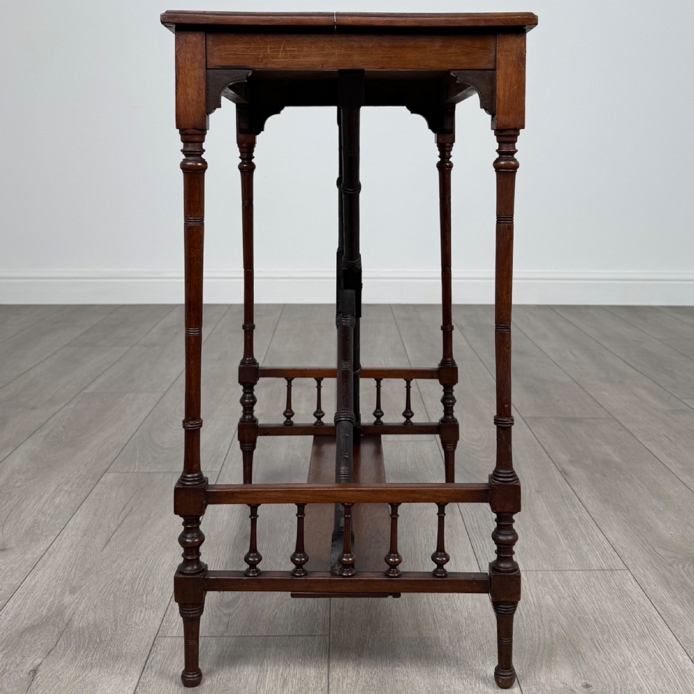 Antique 19th Century Side Table In Mahogany  View IV