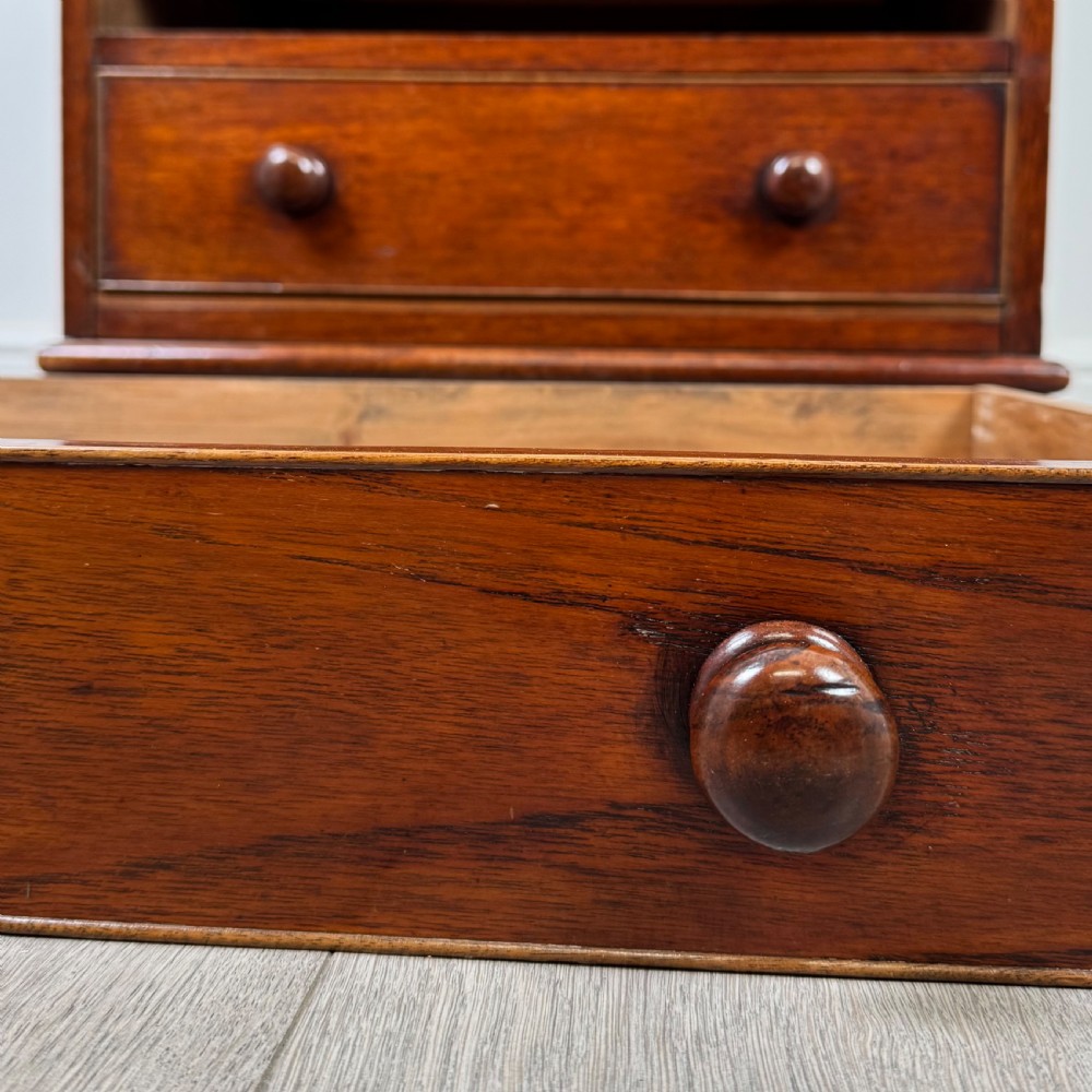  Antique 18th Century Small Oak Cupboard Of Good Quality  View XII