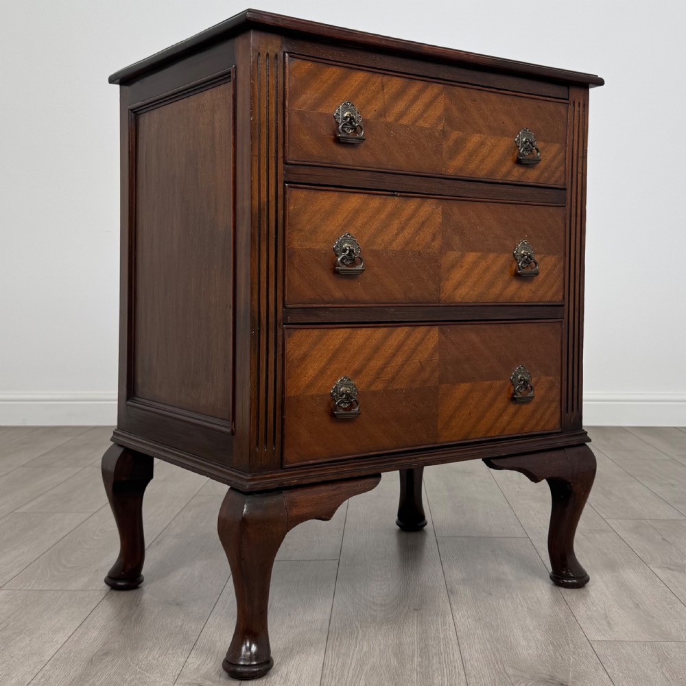  Antique 20th Century Small Mahogany Chest Of Drawers  View VIII