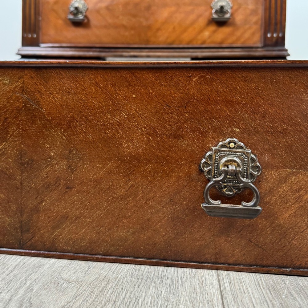  Antique 20th Century Small Mahogany Chest Of Drawers  View XI