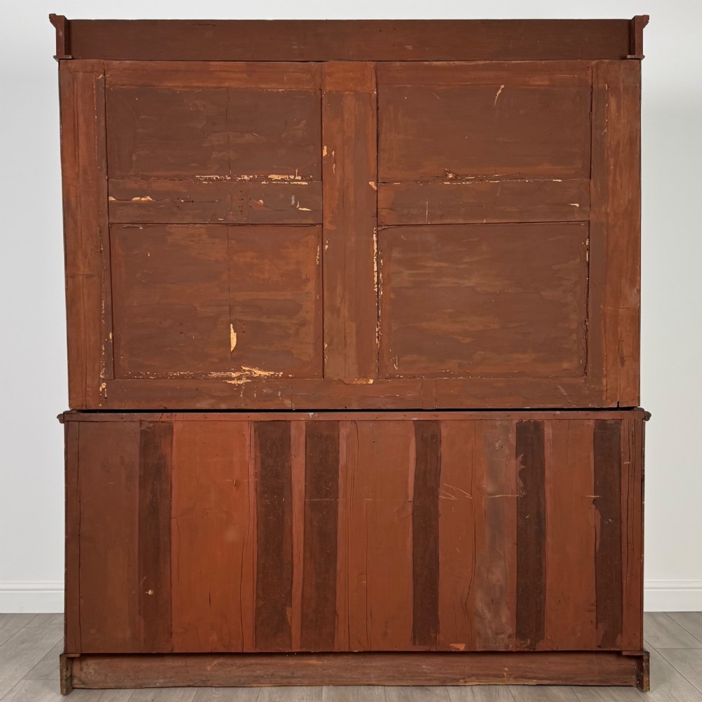 Antique 19th Century Fine Quality Bookcase In Mahogany  View VIII