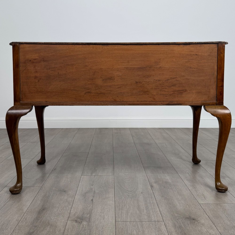 Antique 20th Century Good Quality Writing Table In Mahogany  View IV