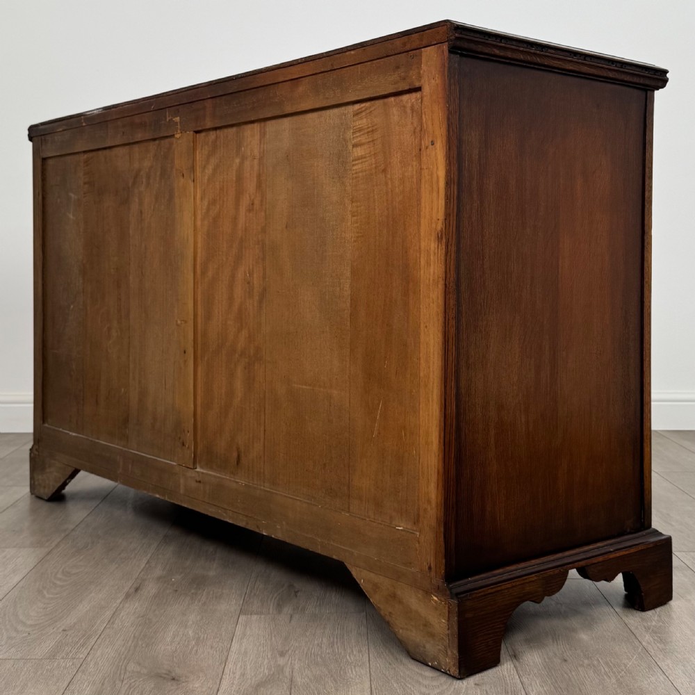 Antique 20th Century Good Quality Sideboard In Oak  View VII