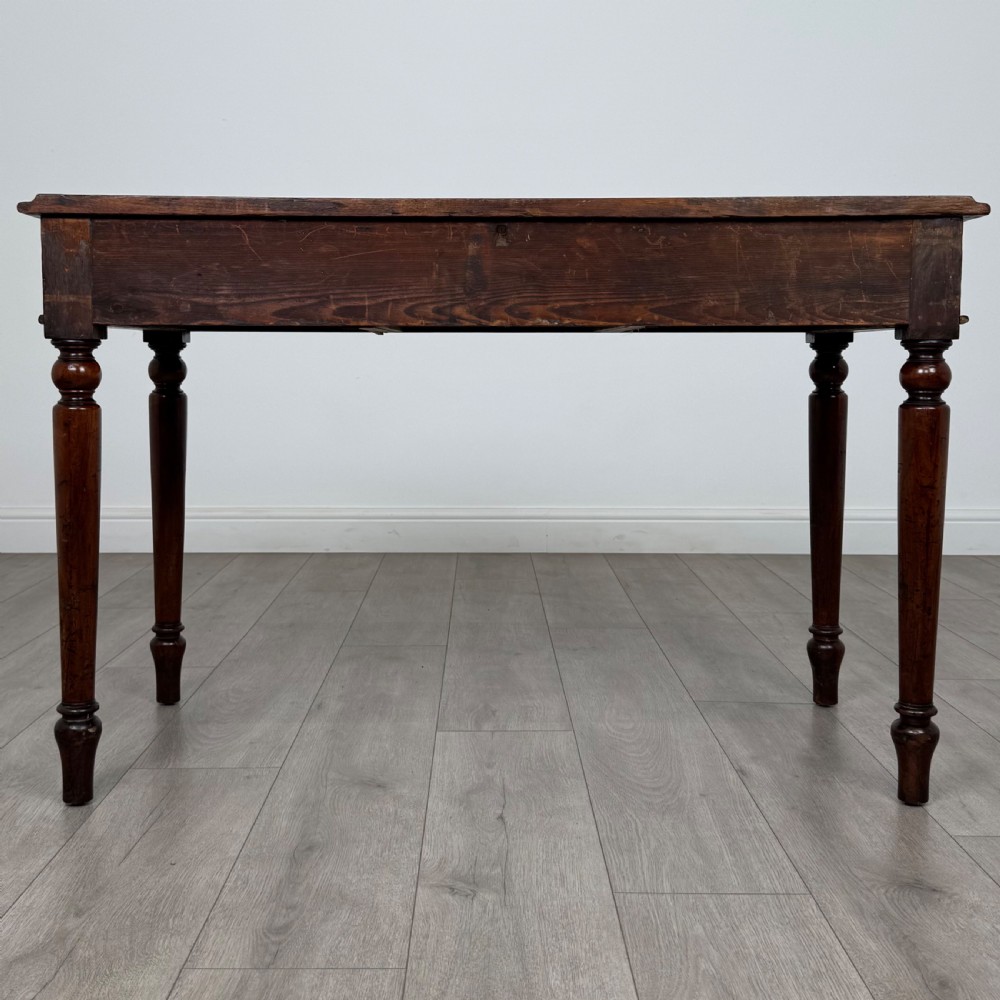 Antique 19th Century Good Quality Writing Table In Mahogany View V