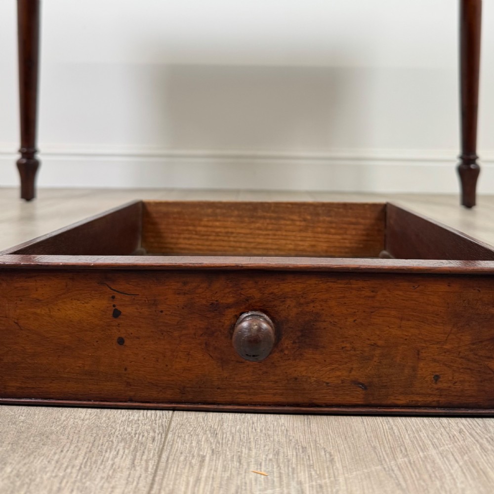 Antique 19th Century Good Quality Writing Table In Mahogany View XI