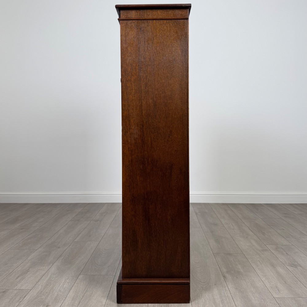 Antique 20th Century Open Bookcase In Mahogany  View IV