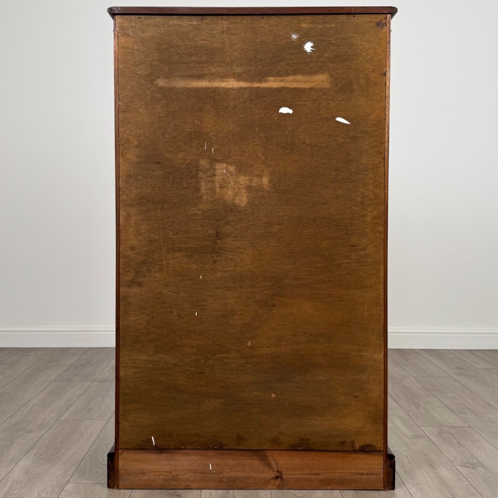 Antique 20th Century Open Bookcase In Mahogany  View VI