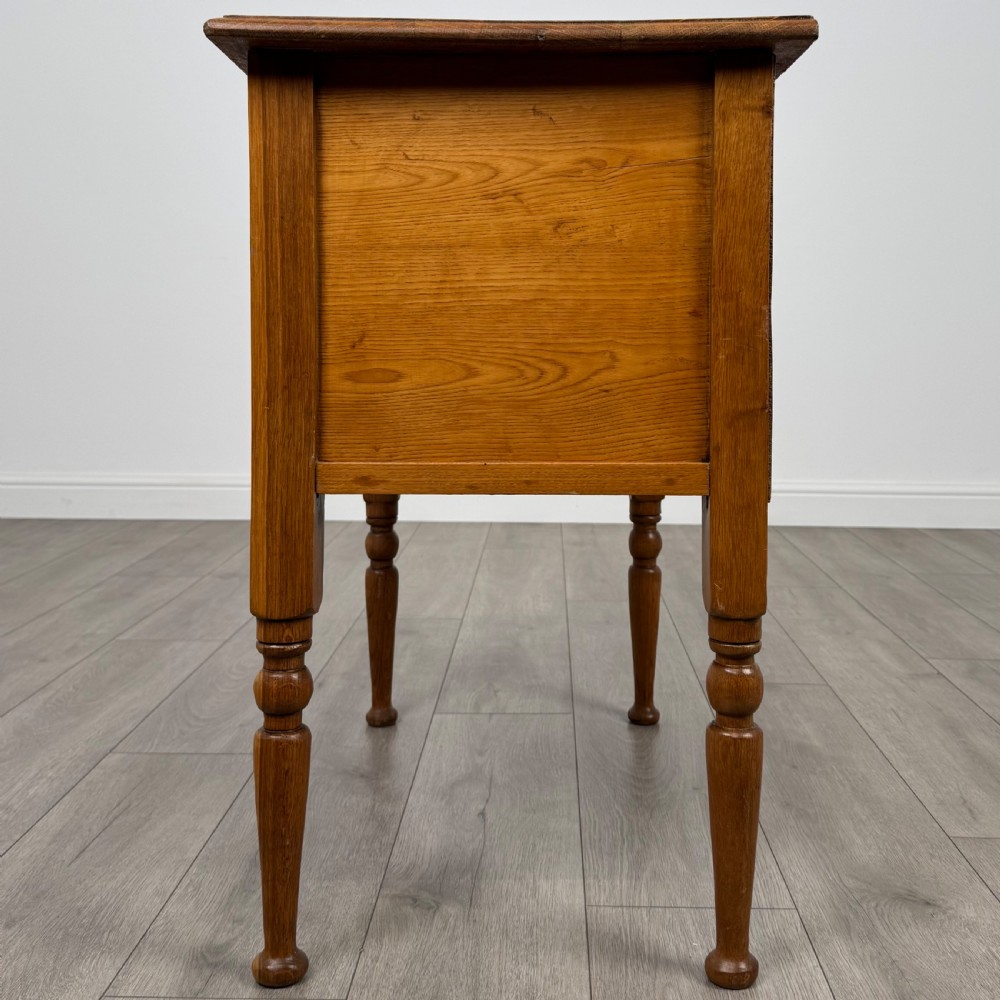 Antique 20th Century Small Golden Oak Chest Of Drawers  View III