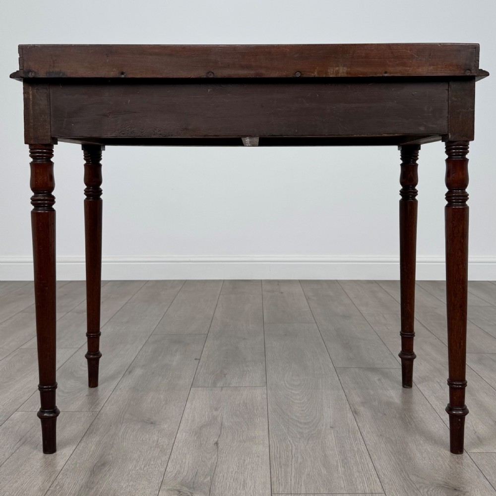 Antique 19th Century Fine Quality Writing Table In Mahogany View V