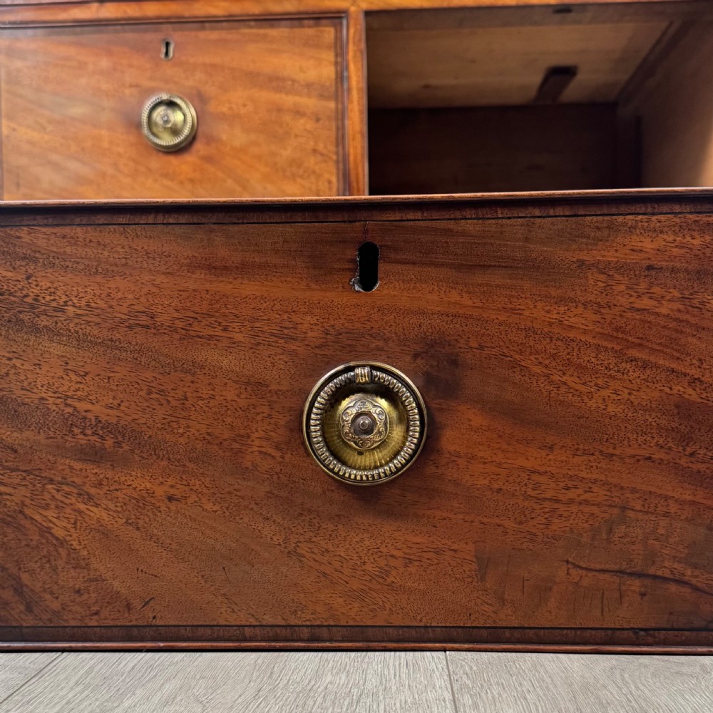 Antique 18th Century Small Secretaire Bookcase In Mahogany  View XIV