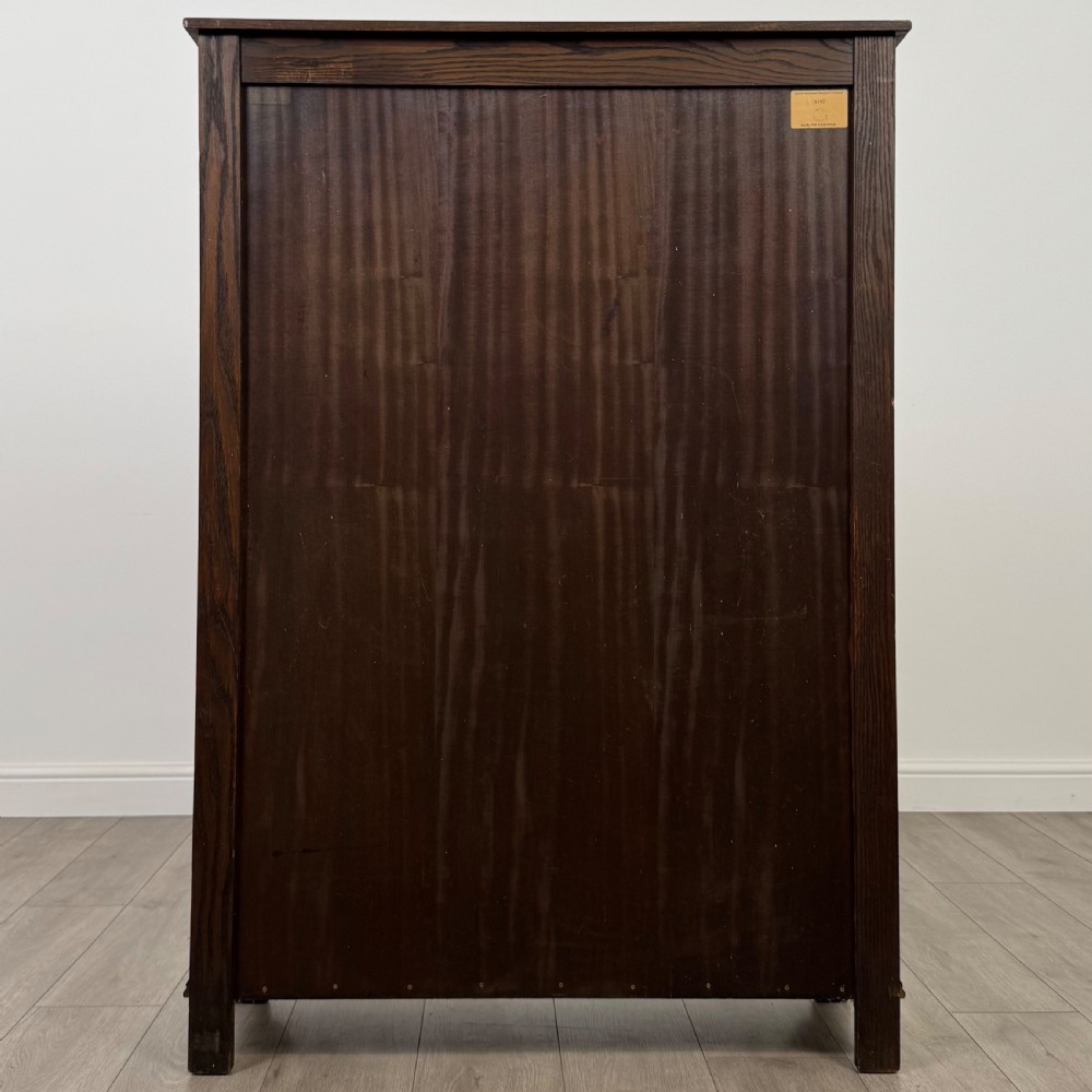 Antique 20th Century Open Bookcase In Oak  View VI