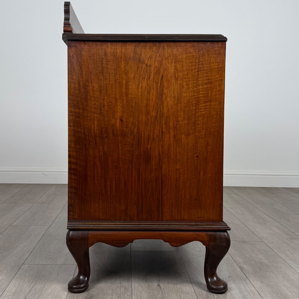 Antique 20th Century Good Quality Cupboard In Burr Walnut  View VIII