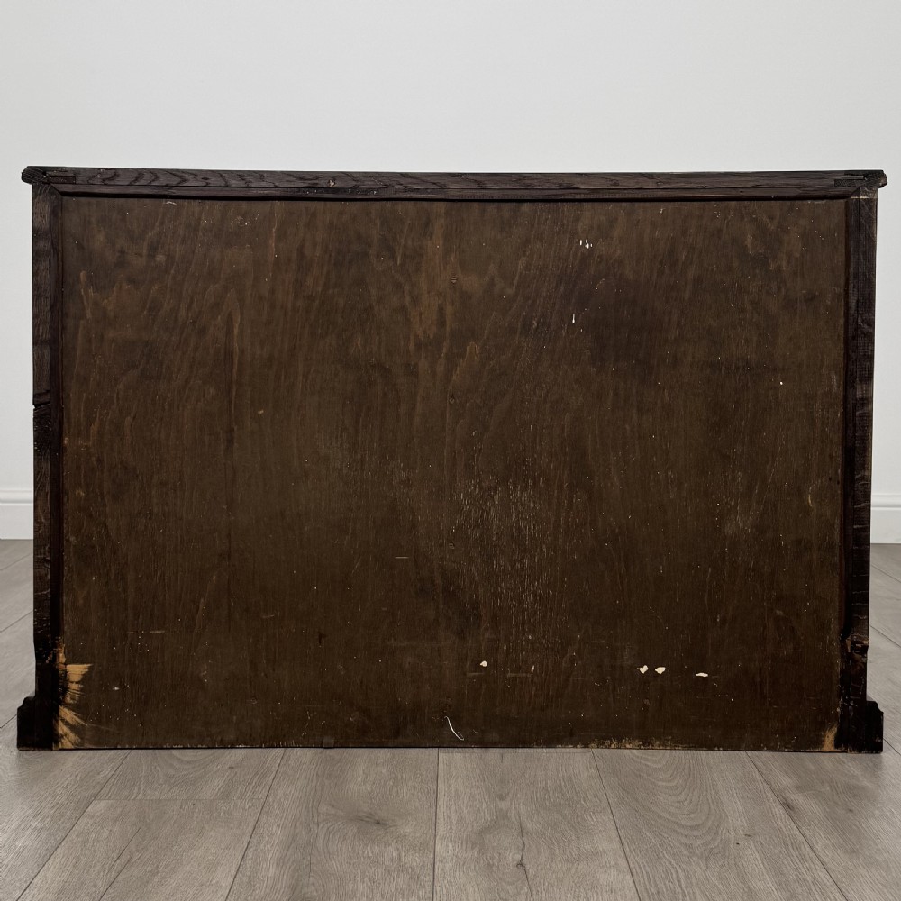  Antique 20th Century Chest Of Drawers In Oak View V