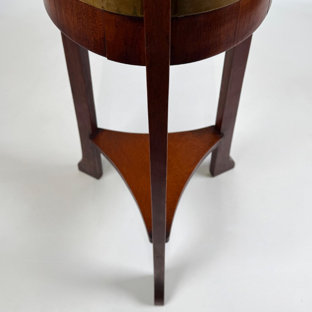 Antique 20th Century R.A Listers Plant Stand In Oak  View V