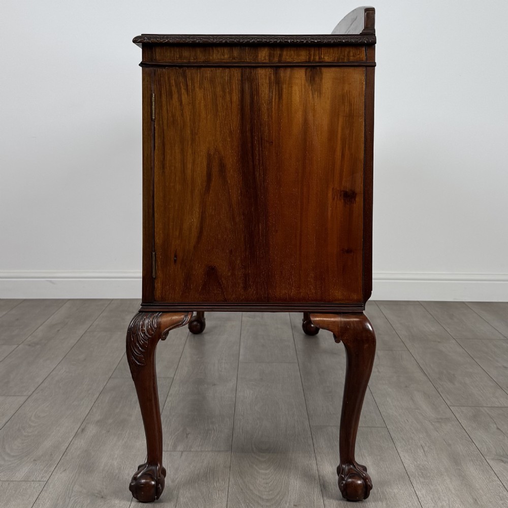  Antique 20th Century Good Quality Sideboard In Mahogany View V