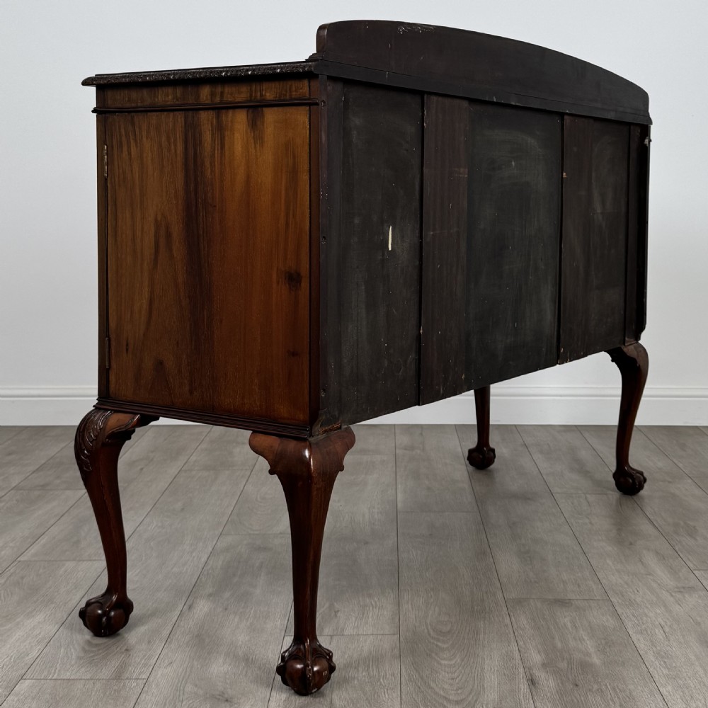 Antique 20th Century Good Quality Sideboard In Mahogany View VI