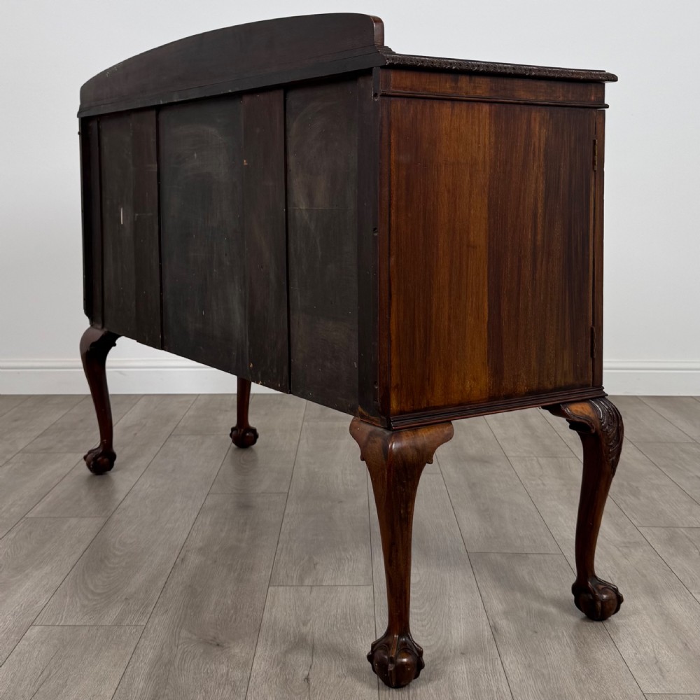  Antique 20th Century Good Quality Sideboard In Mahogany View VIII