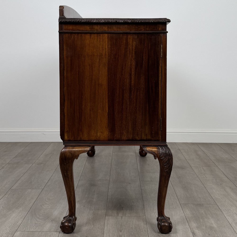  Antique 20th Century Good Quality Sideboard In Mahogany View IX