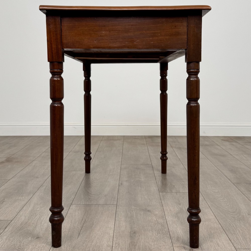 Antique 19th Century Good Quality Writing Table In Mahogany  View VII