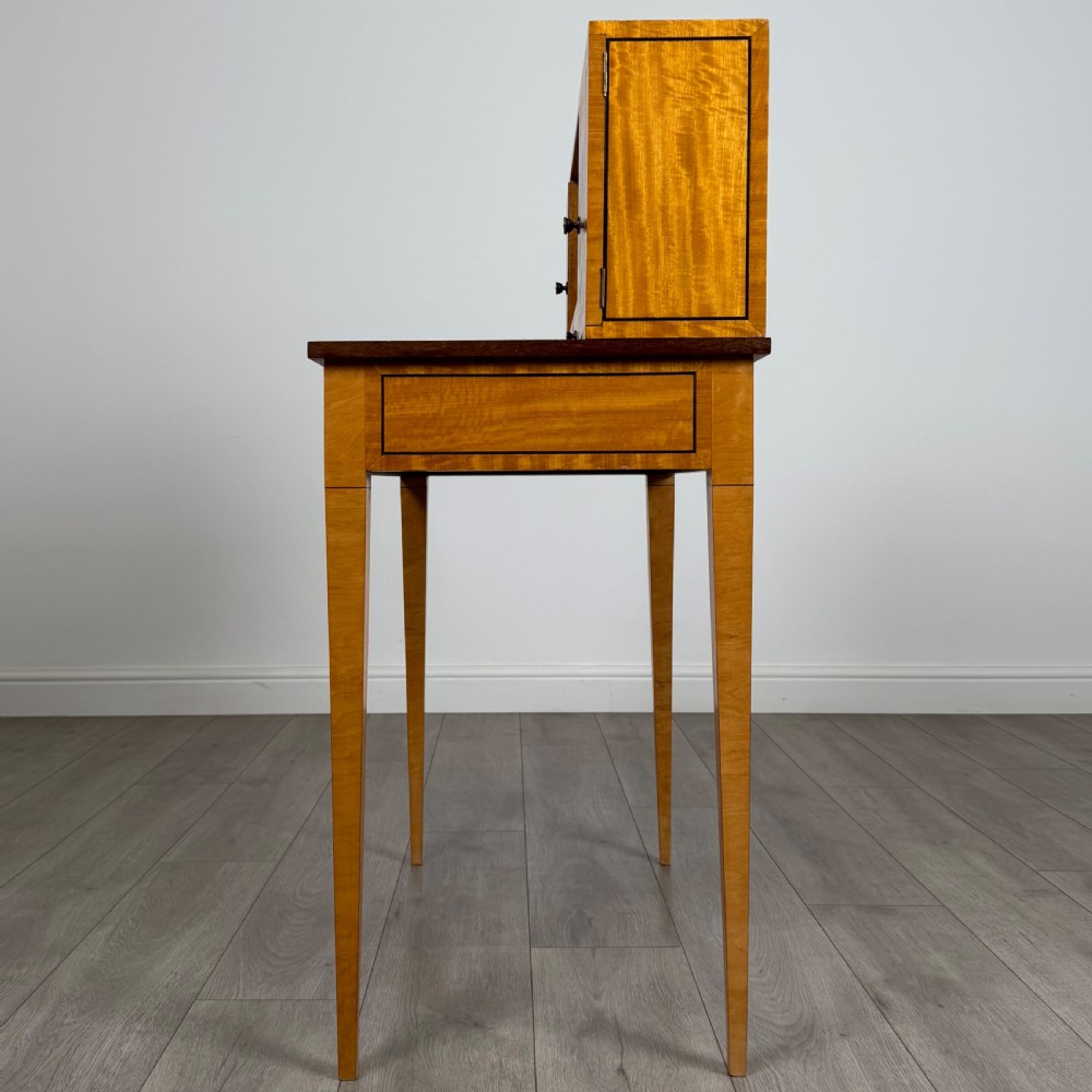 Antique 20th Century Fine Quality Satinwood Writing Table  View IV