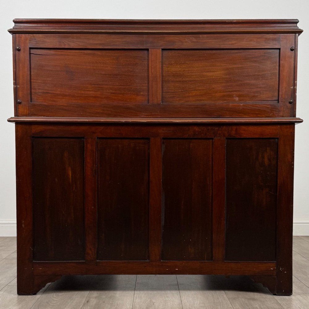 Antique 20th Century Roll Top Desk In Mahogany  View VI