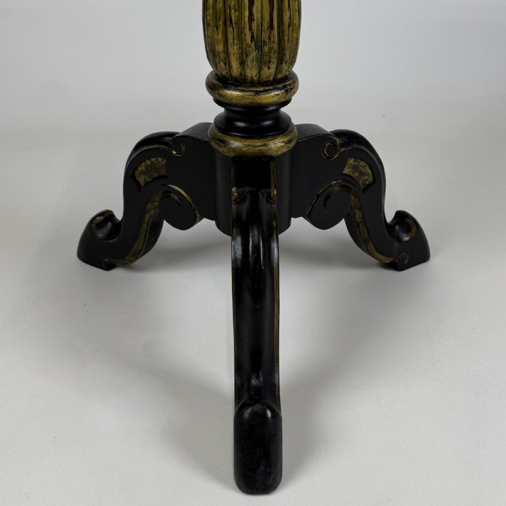 Antique 20th Century Small Painted Side Table  View III