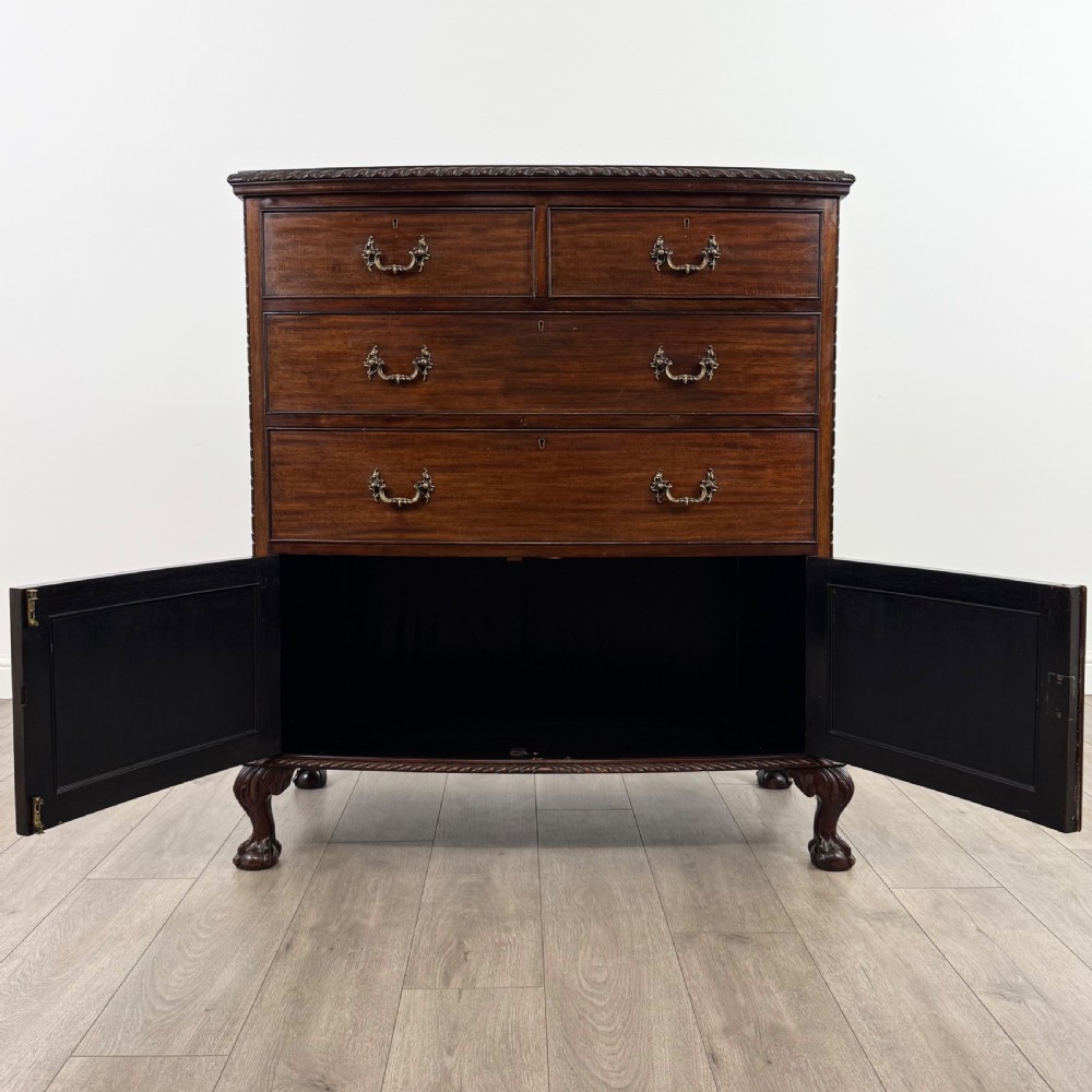 Antique 20th Century Fine Quality Chest Of Drawers In Mahogany  View II